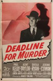 DEADLINE FOR MURDER