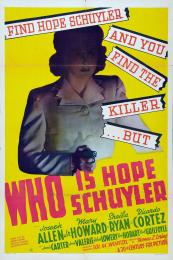 WHO IS HOPE SCHUYLER?