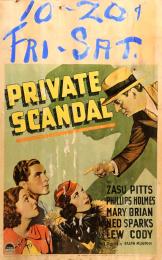 PRIVATE SCANDAL